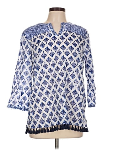 Talbots 3/4 Sleeve Blouse (view 1)