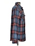 RSQ 100% Cotton Plaid Blue Long Sleeve Button-Down Shirt Size S - photo 4