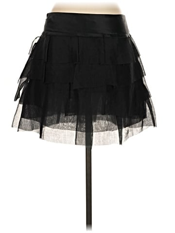 BCBGMAXAZRIA Silk Skirt (view 2)