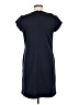 Lands' End Solid Blue Casual Dress Size 8 - photo 2