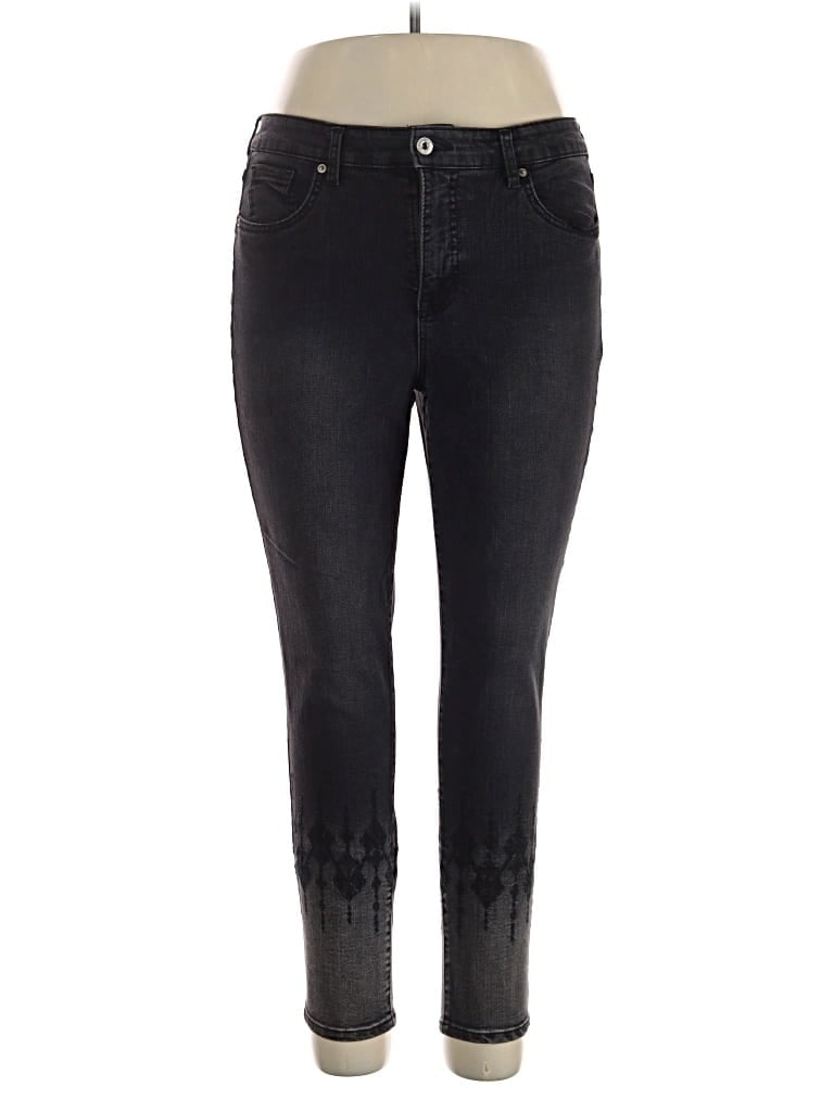 Pre-owned D&co. Jeggings In Black