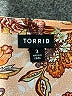 Torrid 100% Polyester Tan Short Sleeve Blouse Size 3X Plus (3) - photo 7