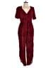 Maeve Tweed Red Jumpsuit Size 12 - photo 1
