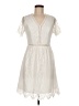 Merokeety 100% Polyester Ivory Casual Dress Size M - photo 1