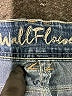 Wallflower Solid Blue Jeans Size 9 - photo 7