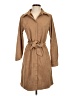 Tahari Tan Trenchcoat Size S - photo 1