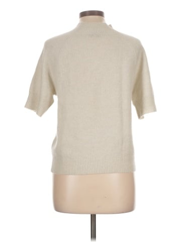 Aqua Cashmere Pullover Sweater (view 2)