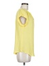 Fun2Fun Yellow Short Sleeve Blouse Size M - photo 4