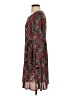 Paper Crown 100% Polyester Paisley Red Casual Dress Size XS - photo 5