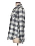 Volcom 100% Cotton Plaid Gray Long Sleeve Button-Down Shirt Size 10 - photo 5
