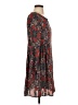 Paper Crown 100% Polyester Paisley Red Casual Dress Size XS - photo 4