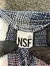 NSF 100% Cotton Plaid Blue Casual Pants Size 27 waist - photo 7