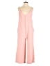 Hyfve 100% Polyester Solid Pink Jumpsuit Size S - photo 1