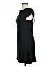 Forever 21 Solid Black Casual Dress Size L - photo 5
