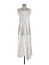 Assorted Brands Silver Casual Dress Size S - photo 1