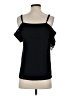 Paper Crane 100% Polyester Black Sleeveless Blouse Size S - photo 2