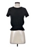 Zara Black Short Sleeve Top Size S - photo 1