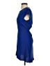 Babaton 100% Polyester Solid Blue Casual Dress Size 2 - photo 5