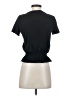 Zara Black Short Sleeve Top Size S - photo 2