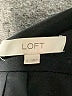 Ann Taylor LOFT 100% Polyester Black Short Sleeve Blouse Size L - photo 7