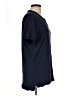 ALTERNATIVE 100% Cotton Blue Short Sleeve Henley Size L - photo 4
