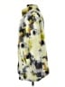 Mono b 100% Polyester Tie-dye Yellow Faux Fur Jacket Size M - photo 5