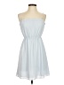 Sunday Best 100% Polyester Solid Blue Casual Dress Size S - photo 1