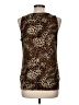 Style&Co Brown Sleeveless Top Size M - photo 2
