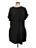 Unbranded Solid Black Casual Dress Size L - photo 1