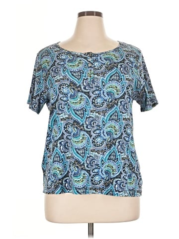 Croft & Barrow Short Sleeve Blouse (view 1)