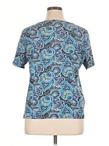Croft & Barrow Short Sleeve Blouse (view 2)