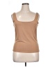 Express Solid Tan Brown Sleeveless Top Size XL - photo 1