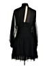 Express 100% Polyester Black Cocktail Dress Size 2 - photo 2