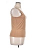 Express Solid Tan Brown Sleeveless Top Size XL - photo 4