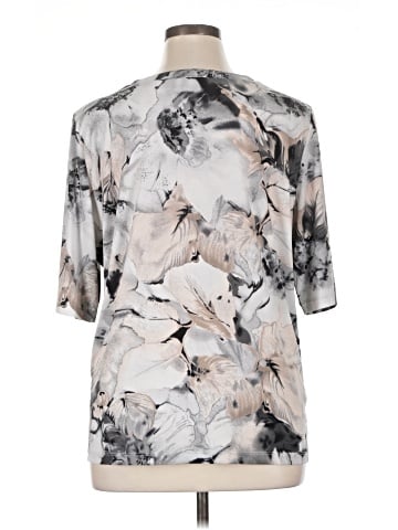 Susan Graver 3/4 Sleeve Blouse (view 2)