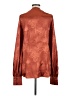Micas Brown Long Sleeve Blouse Size M - photo 2