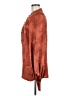 Micas Brown Long Sleeve Blouse Size M - photo 5