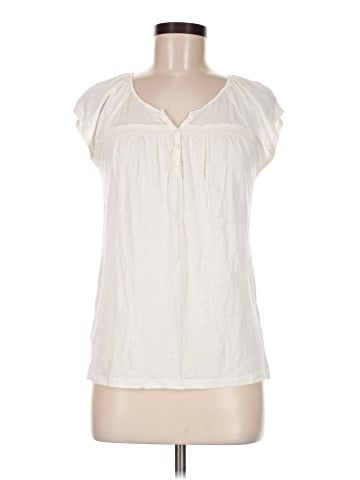 Ann Taylor LOFT Outlet Short Sleeve Blouse (view 1)