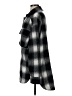 Hyped Unicorn Checkered-gingham Black Coat Size S - photo 5