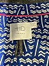 HD in Paris 100% Polyester Blue 3/4 Sleeve Blouse Size 2 - photo 7