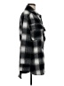 Hyped Unicorn Checkered-gingham Black Coat Size S - photo 4