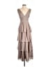 Unbranded 100% Polyester Gray Cocktail Dress Size 4 - photo 1