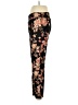 Soft Surroundings Floral Black Casual Pants Size M (petite) - photo 5