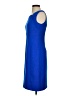 Tahari Solid Blue Cocktail Dress Size 4 - photo 5