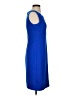 Tahari Solid Blue Cocktail Dress Size 4 - photo 4