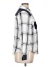 Cato 100% Rayon Plaid Gray Long Sleeve Button-Down Shirt Size 14 - 16 - photo 4