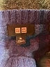 Uniqlo 100% Wool Solid Blue Sweatshirt Size XL - photo 7