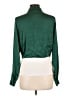Chocolate Green Long Sleeve Blouse Size L - photo 2