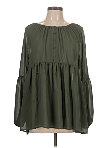Ann Taylor LOFT Outlet 3/4 Sleeve Blouse (view 1)