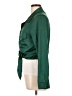 Chocolate Green Long Sleeve Blouse Size L - photo 5